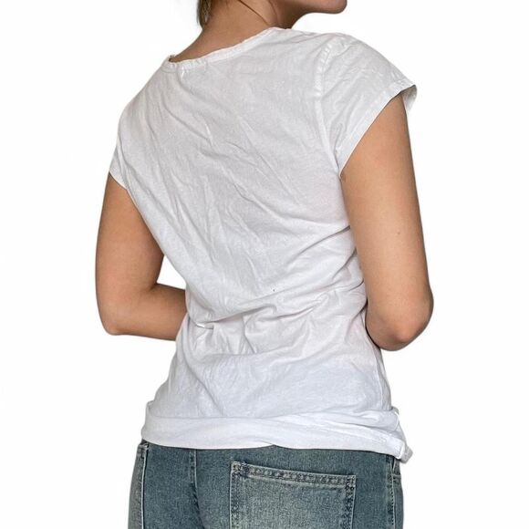 Guess Jeans Glitter Scoop Neck Tee - Picture 4 of 7